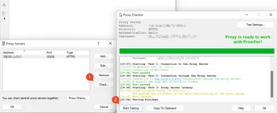 Proxifier proxy checker