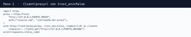 Cliente HTTPX con proxy= y trust_env=False